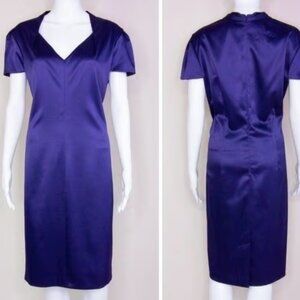 Elie Tahari purple special ocassion dress, size 16